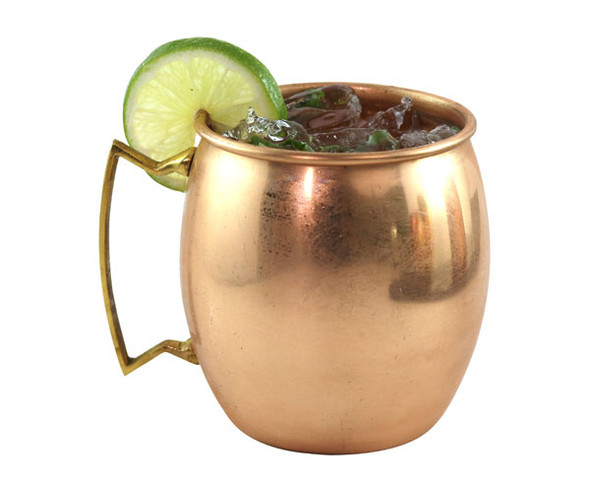 ZEE'S CREATIONS - Moscow Mule Copper Mug with Brass Handle 20 oz (AC6002) 817441016039
