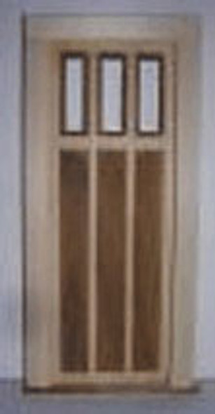 ALESSIO - 1" Scale Prairie Door Dollhouse Miniature (2300)