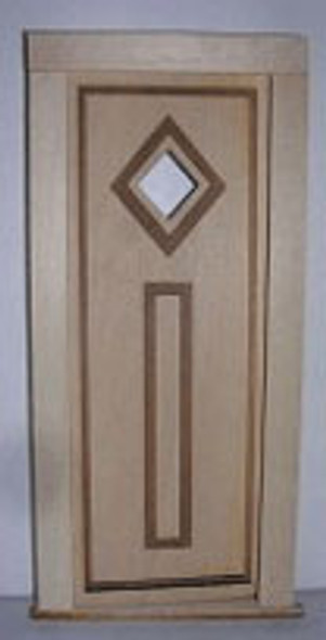 ALESSIO - 1" Scale Candle Door Dollhouse Miniature (2306)