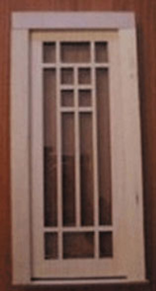 ALESSIO - 1" Scale 14 Light Door Dollhouse Miniature (2330)