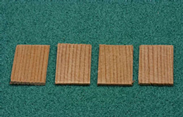 ALESSIO - 1 Inch Scale Dollhouse Miniature - Economy Cedar Shingles 5 Sq Ft 1000 Pieces (AS50)
