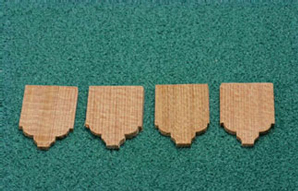 ALESSIO 1 Inch Scale Classic Cedar Shingles (ALE-54)