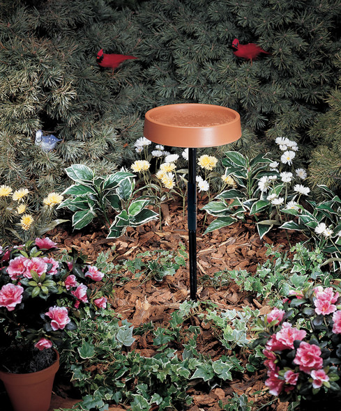 ALLIED PRECISION - 12 in. Electric Heated Bird Bath with Metal Stand (ALLIEDPR400) 022102040005