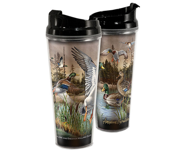 AMERICAN EXPEDITION - Mallard - 24oz Tall Acrylic Tumbler (AMETB24319) 659356043317