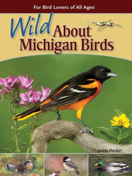 ADVENTURE KEEN - Wild About Michigan Birds Book AP34509 9781591934509