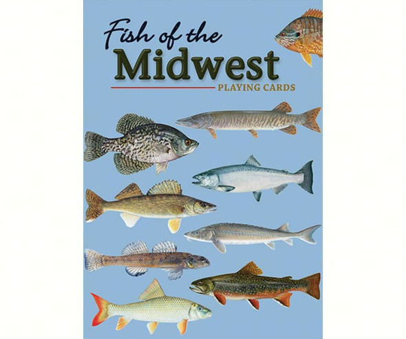 ADVENTURE KEEN - Fish of the Midwest Playing Cards (AP34943) 9781591934943