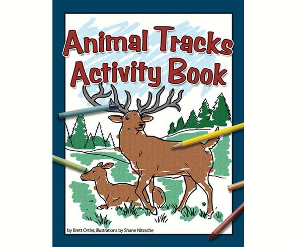 ADVENTURE KEEN - Animal Tracks Activity Book (AP35384) 9781591935384