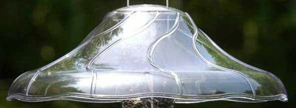 ASPECTS - Fancy Swirl Dome Bird Feeder 14 in. Dia. Weather Dome (ASPECTS383) 026451123839