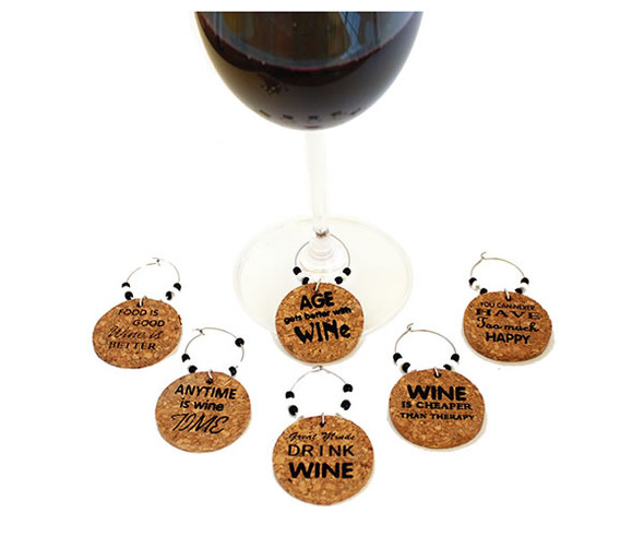 BELLA VITA - AWM Cork Fun - Wine Marker Sets (AWMCORKFUN) 822372600288