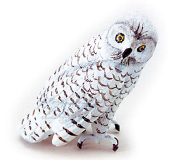 AZTEC - Snowy Owl - 1 Inch Scale Dollhouse Miniature (EPMC130) 717425761309