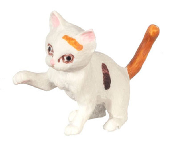 AZTEC - Jumping Cat Figure - 1 Inch Scale Dollhouse Miniature (G7095) 717425570956