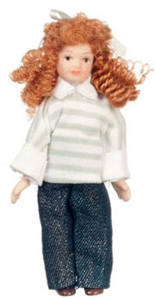 AZTEC - 1 Inch Scale Dollhouse Miniature Doll(s) - Modern Girl (AZG7679)