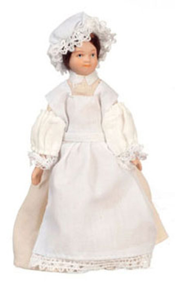 AZTEC - 1 Inch Scale Dollhouse Miniature Doll(s) - Victorian Maid (AZG7685)