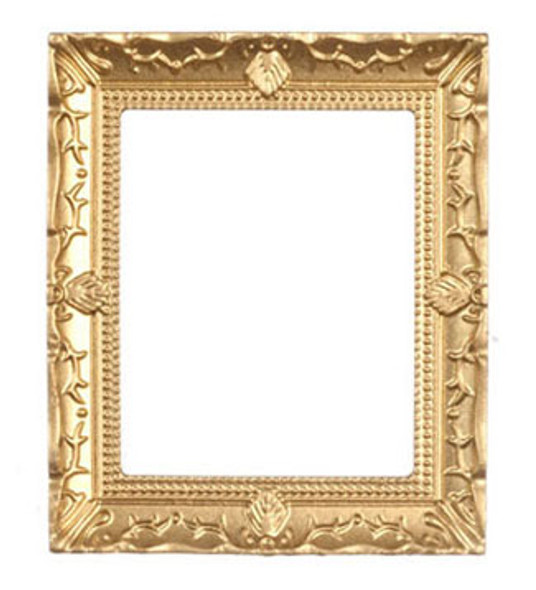 AZTEC - Large Gold Frame - 1 Inch Scale Dollhouse Miniature (G7949) 717425579492
