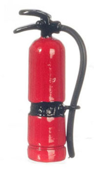 AZTEC - Red Fire Extinguisher - 1 Inch Scale Dollhouse Miniature (G8132) 717425581327