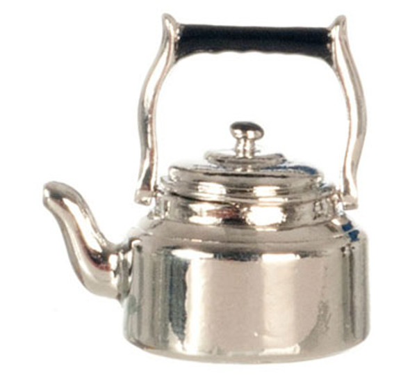 AZTEC - Silver Tea Pot - 1 Inch Scale Dollhouse Miniature (G8197) 717425581976