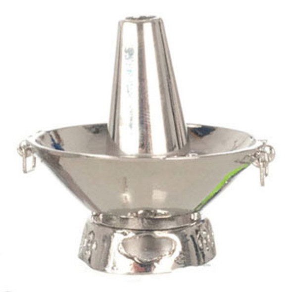 AZTEC - Silver Hot Pot - 1 Inch Scale Dollhouse Miniature (G8198) 717425681980