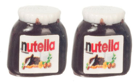 AZTEC - Chocolate Nut Spread (NUTELLA) - 1 Inch Scale Dollhouse Miniature (G8275) 717425882752