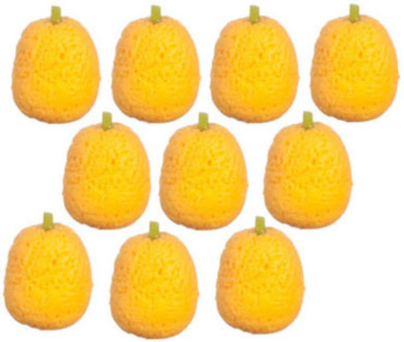 AZTEC - 1" Scale Peaches 10 Pieces Dollhouse Miniature (G8368)