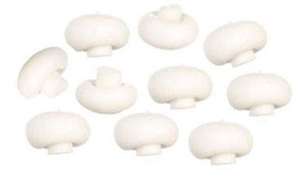 AZTEC - Mushrooms- 10 pieces - 1 Inch Scale Dollhouse Miniature (G8384) 717425583840