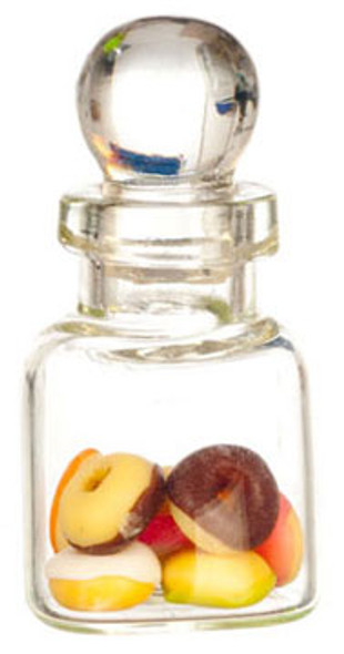AZTEC - Donuts In Jar - 1 Inch Scale Dollhouse Miniature (G8407) 717425884077