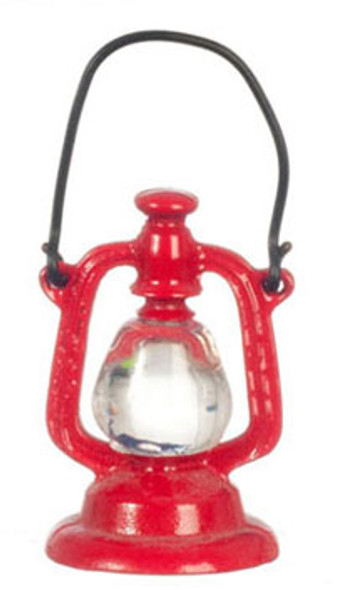 AZTEC - 1" Scale Dollhouse Miniature Lantern, Red AZMA2110 717425321107