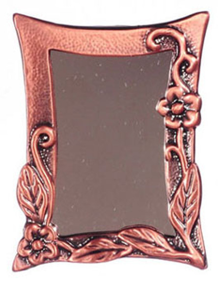 AZTEC - 1 Inch Scale Dollhouse Miniature - Antique Copper Mirror (AZS8429) 717425684295