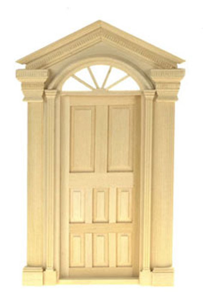 AZTEC - 1 Inch Scale Dollhouse Miniature - Windsor Door (AZT7511) 717425675118