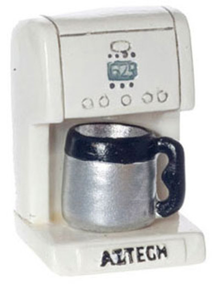 AZTEC - 1 Inch Scale Dollhouse Miniature - Coffee Maker 2pc Set (AZT8458) 717425584588