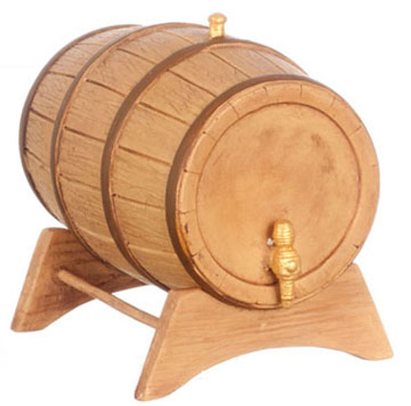 AZTEC - 1 Inch Scale Dollhouse Miniature - Large Wine Barrel (AZT8576) 717425585769