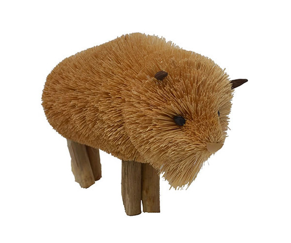 BRUSHART - Large Buffalo Brush Figurine (BRUSH0134LW) 645194202283