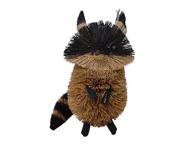 BRUSHART - 9 inch Raccoon Brush Figurine (BRUSH0138L) 645194201392