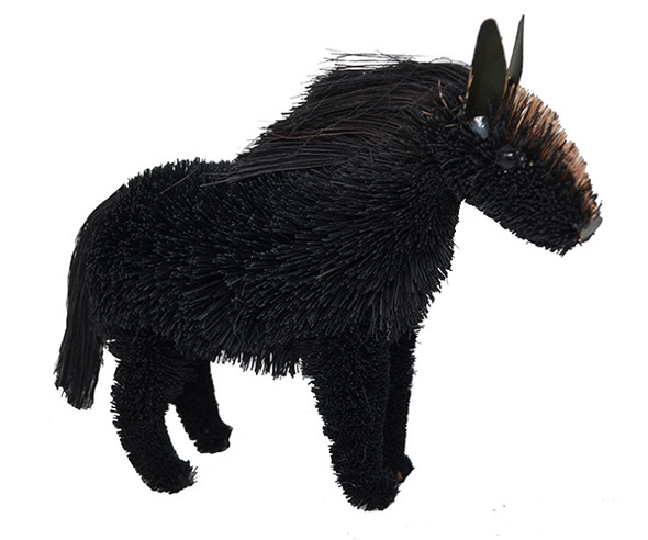 BRUSHART - Horse Black Brush Figurine (BRUSH0179) 645194202207