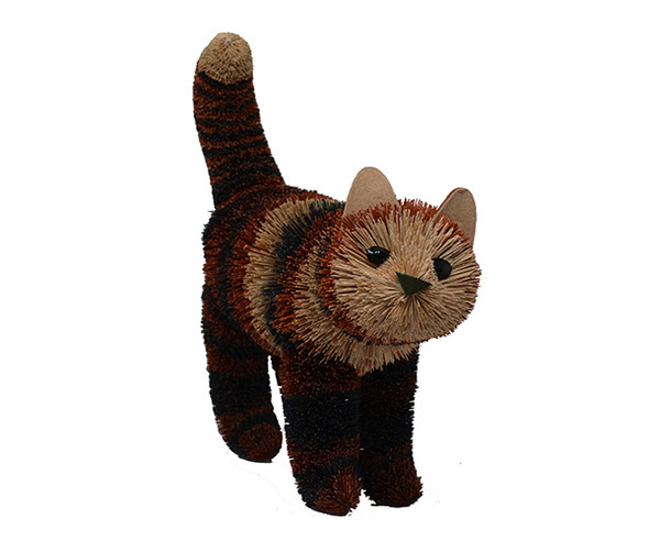 BRUSHART - Cat Standing Brush Figurine (BRUSH0187) 645194201767
