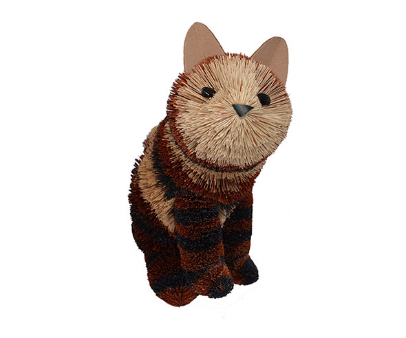 BRUSHART - Calico Cat Brush Figurine (BRUSH0188L) 645194201644
