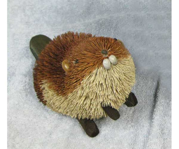 BRUSHART - Beaver Brown BrushArt Animal Figurine (cloth) 013010102008
