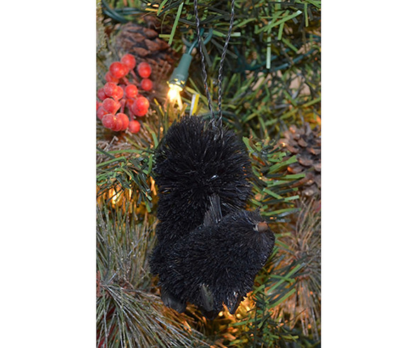 BRUSHART - Squirrel Black Ornament (BRUSHOR107) 645194203167