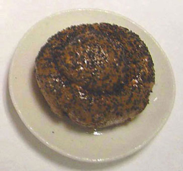 BY BARB - 1" Scale Dollhouse Miniature - Round Challah (JNY2)