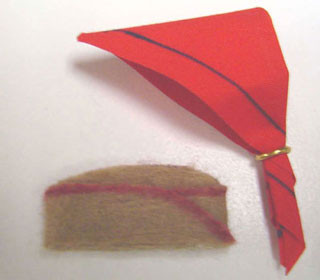 BY BARB - 1" Scale Dollhouse Miniature - Boy Scout Set (S3)