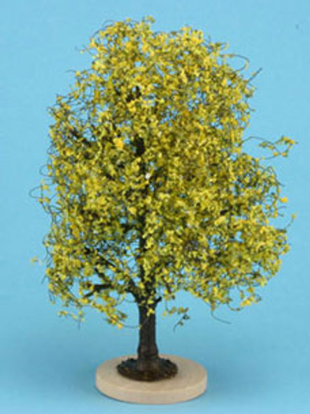 CREATIVE ACCENTS BY BILL LANKFORD - 1 Inch Scale Dollhouse Miniature - Bush: Yellow-white Large (CABHL19)