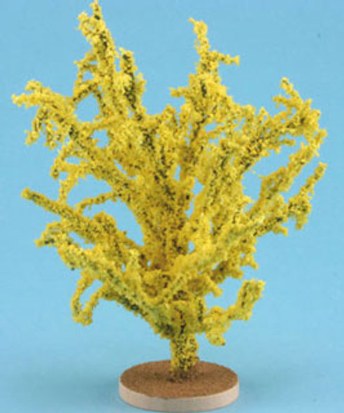 CREATIVE ACCENTS BY BILL LANKFORD - 1 Inch Scale Dollhouse Miniature - Forsythia Bush Large (CAFSL)