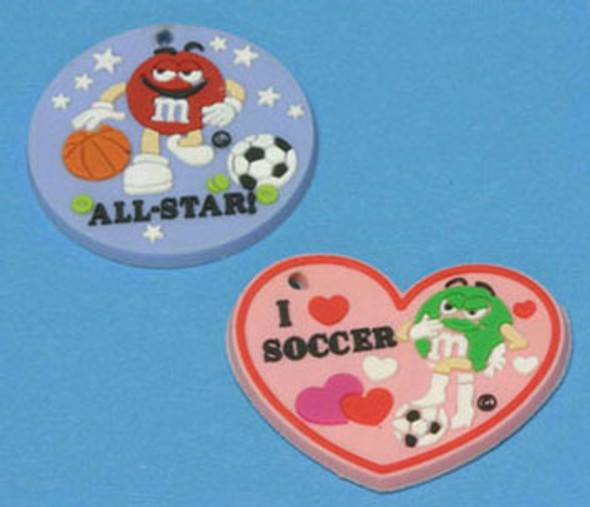 CARRUDUS - 1 Inch Scale Dollhouse Miniature - Soccer And All Star Sports Plaques Set Of 2 Assorted (CAR1139)