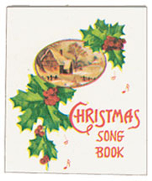 CARRUDUS - 1 Inch Scale Dollhouse Miniature - Christmas Song Book (CAR1304)