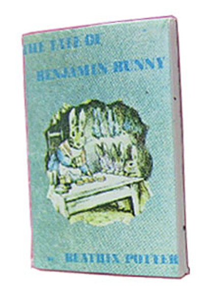 CARRUDUS - 1 Inch Scale Dollhouse Miniature - Benjamin Bunny Readable Book (CAR1319)