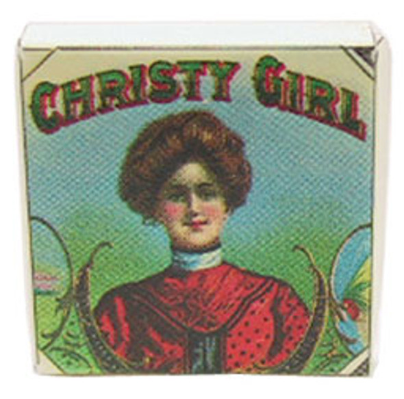 CARRUDUS - 1 Inch Scale Dollhouse Miniature - Christy Girl 2pc Box (CAR1490)