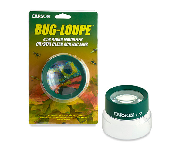 CARSON OPTICAL - 5x Stand Magnifier Outdoor - (bugs) Green CARSONHU55 750668005113