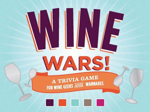 CHRONICLE BOOKS - Wine Wars! Trivia Game CB9780811868341 9780811868341