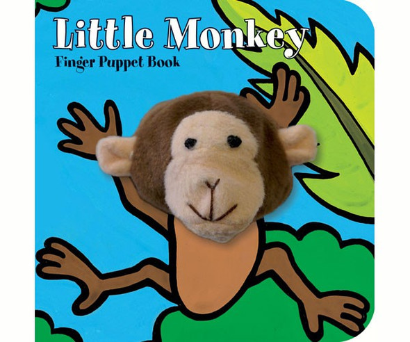 CHRONICLE BOOKS - Little Monkey Finger Puppet Book CB9781452112503 9781452112503