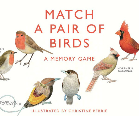 CHRONICLE BOOKS - Match a Pair of Birds Memory Game (CB9781856699662) 9781856699662