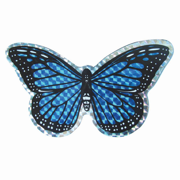 CLARK COLLECTION - Small Blue Butterfly - Fly Thru Door Screen Saver Magnet Ornament (CC52067) 816667520672